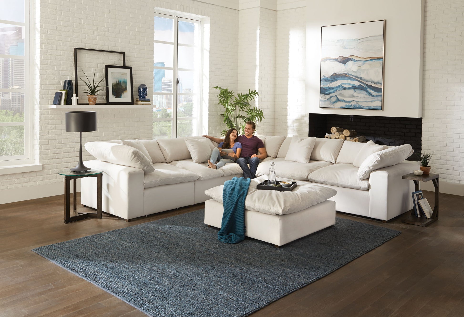 Posh - Modular Sectional - Hornell Furniture Outlet