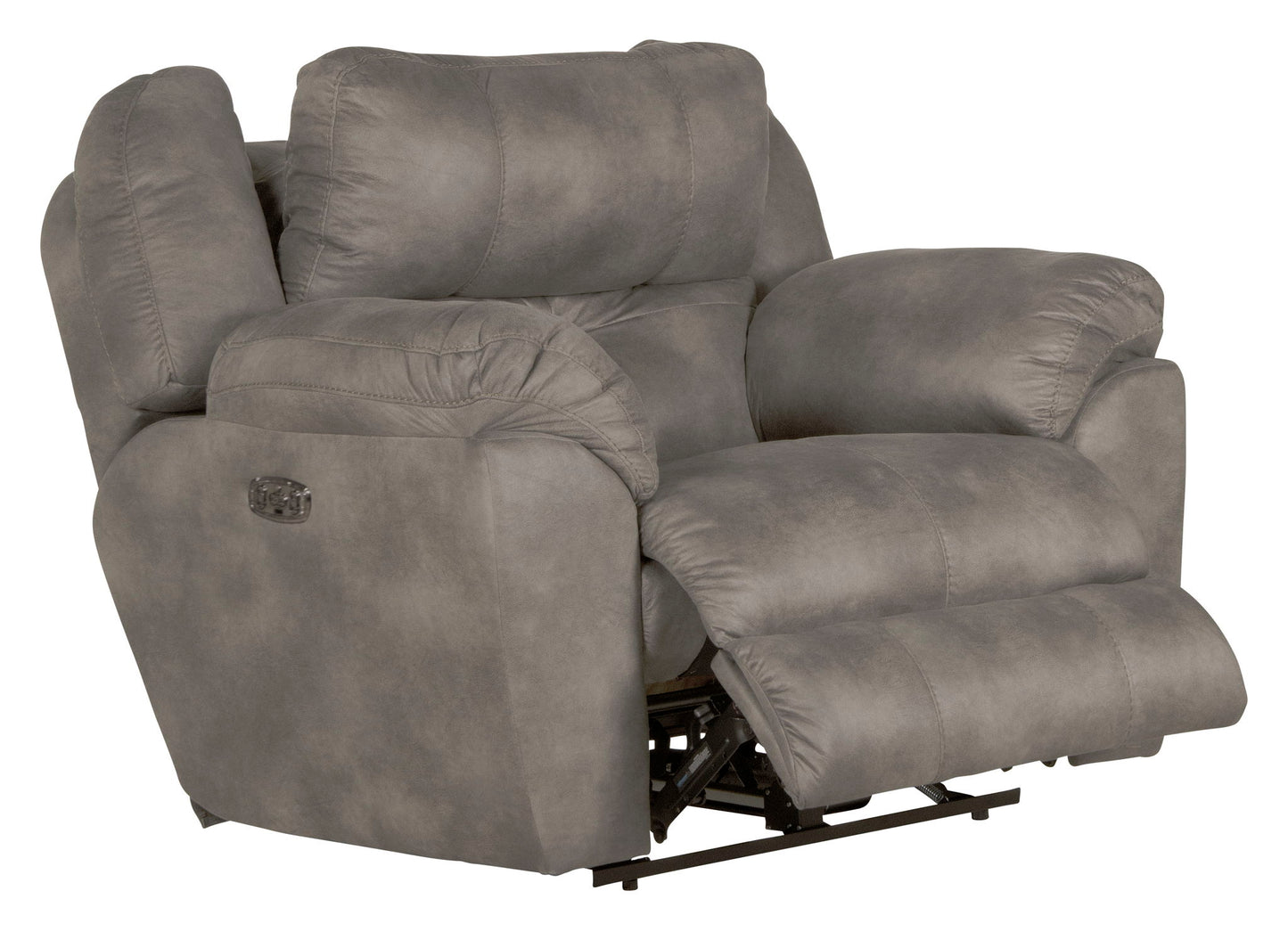 Ferrington - Power Lay Flat Recliner with Power Adjustable Headrest & Lumbar - Hornell Furniture Outlet