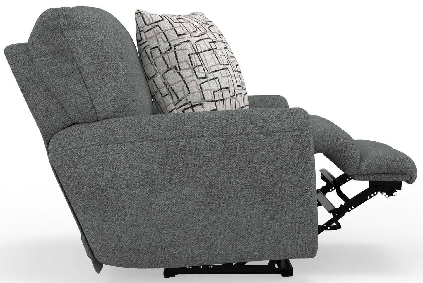 Maxwell - Power Deep Seat Lay Flat Recliner - Hornell Furniture Outlet