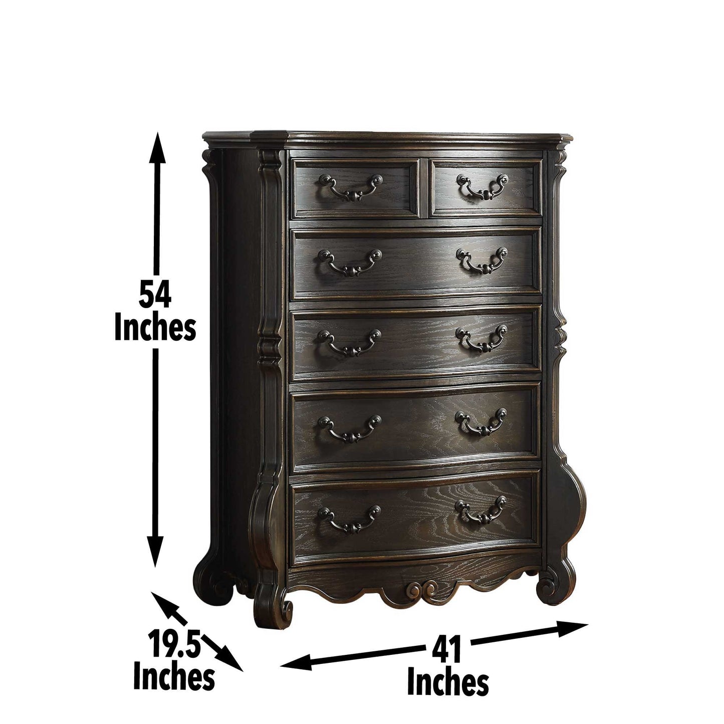 Rhapsody - Lift Top Chest - Dark Brown - Hornell Furniture Outlet
