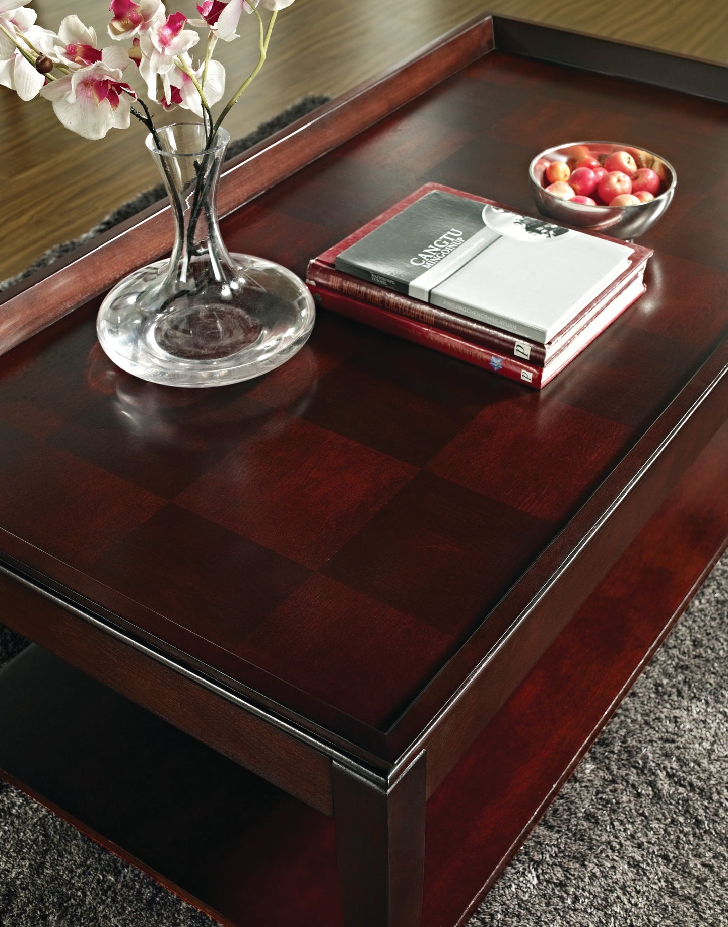 Clemson - Lift Top Cocktail Table - Brown - Hornell Furniture Outlet