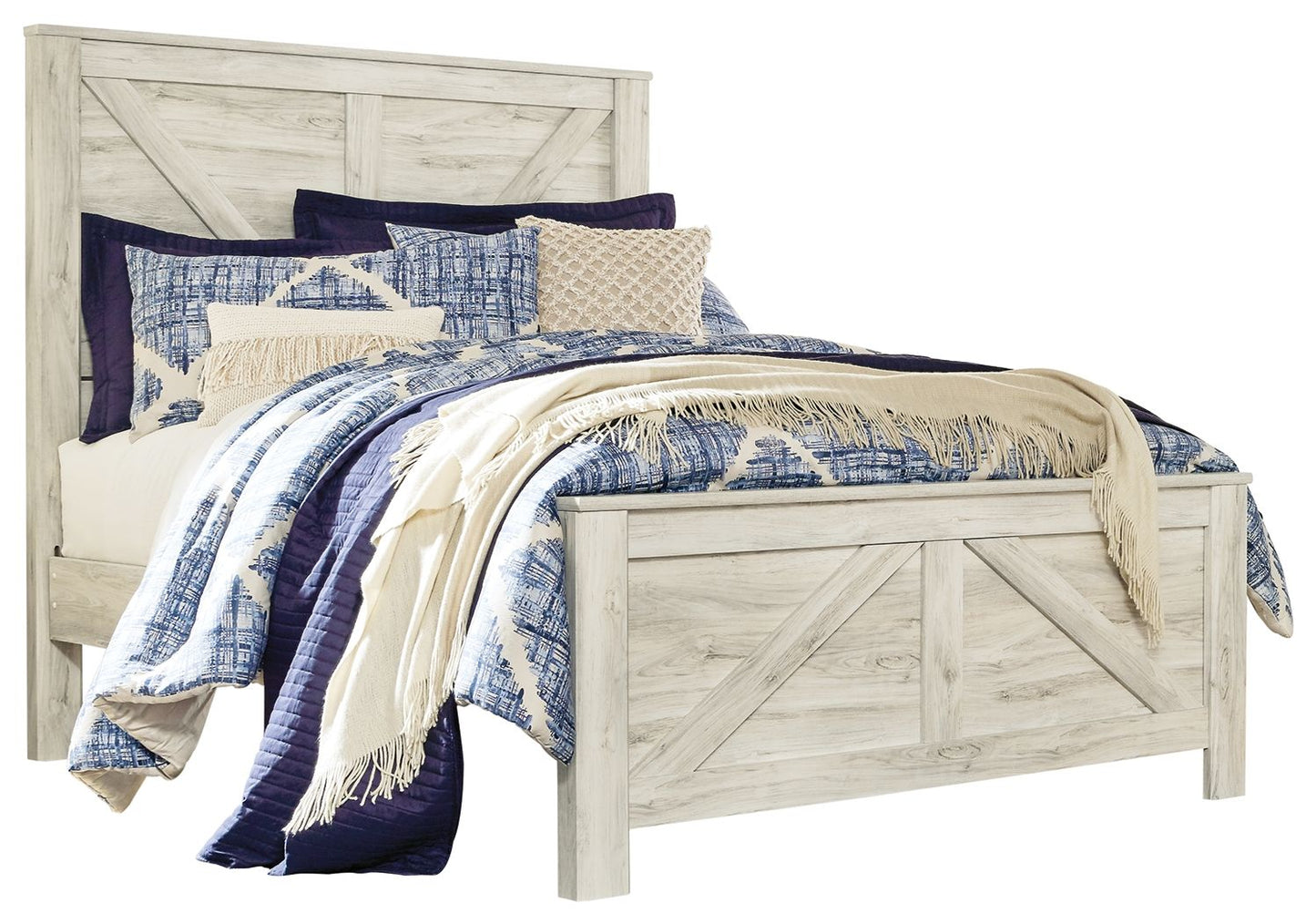 Bellaby - Crossbuck Panel Bed - Hornell Furniture Outlet