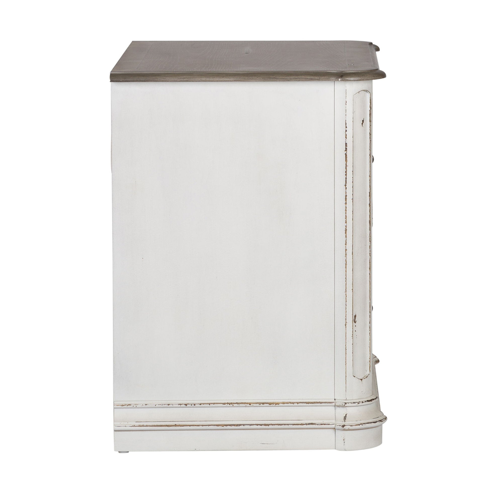 Magnolia Manor - Jr Executive Media Lateral File - White - Hornell Furniture Outlet