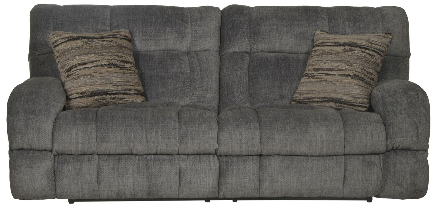 Ashland - Power Lay Flat Reclining Sofa - Hornell Furniture Outlet