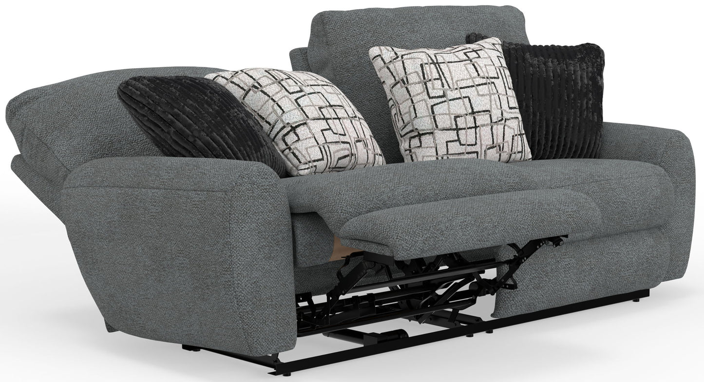 Maxwell - Power Deep Seat Reclining Sofa - Hornell Furniture Outlet