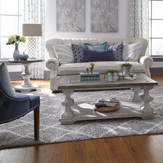 Sedona - 3 Piece Table Set - White - Hornell Furniture Outlet