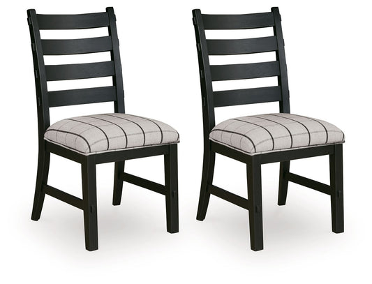 Ridgester - Dining Upholstered Side Chair (Set of 2) - Hornell Furniture Outlet
