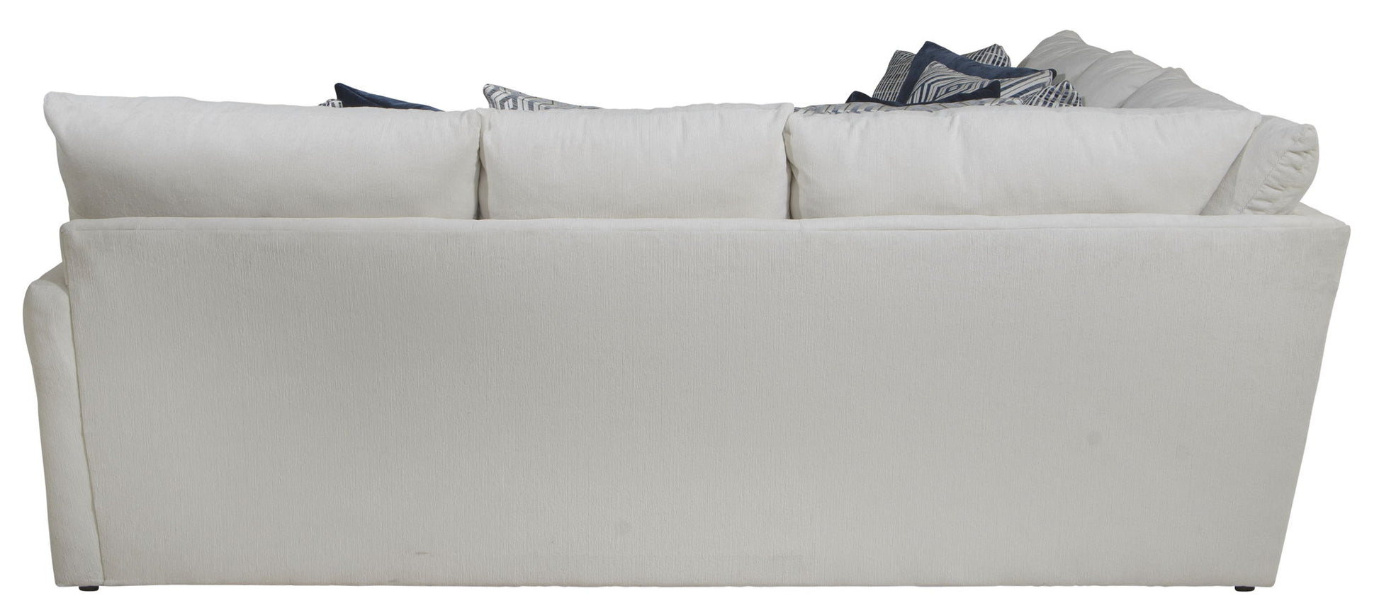 Polaris - Sectional With Comfort Coil Seating And Accent Pillows Included - Hornell Furniture Outlet