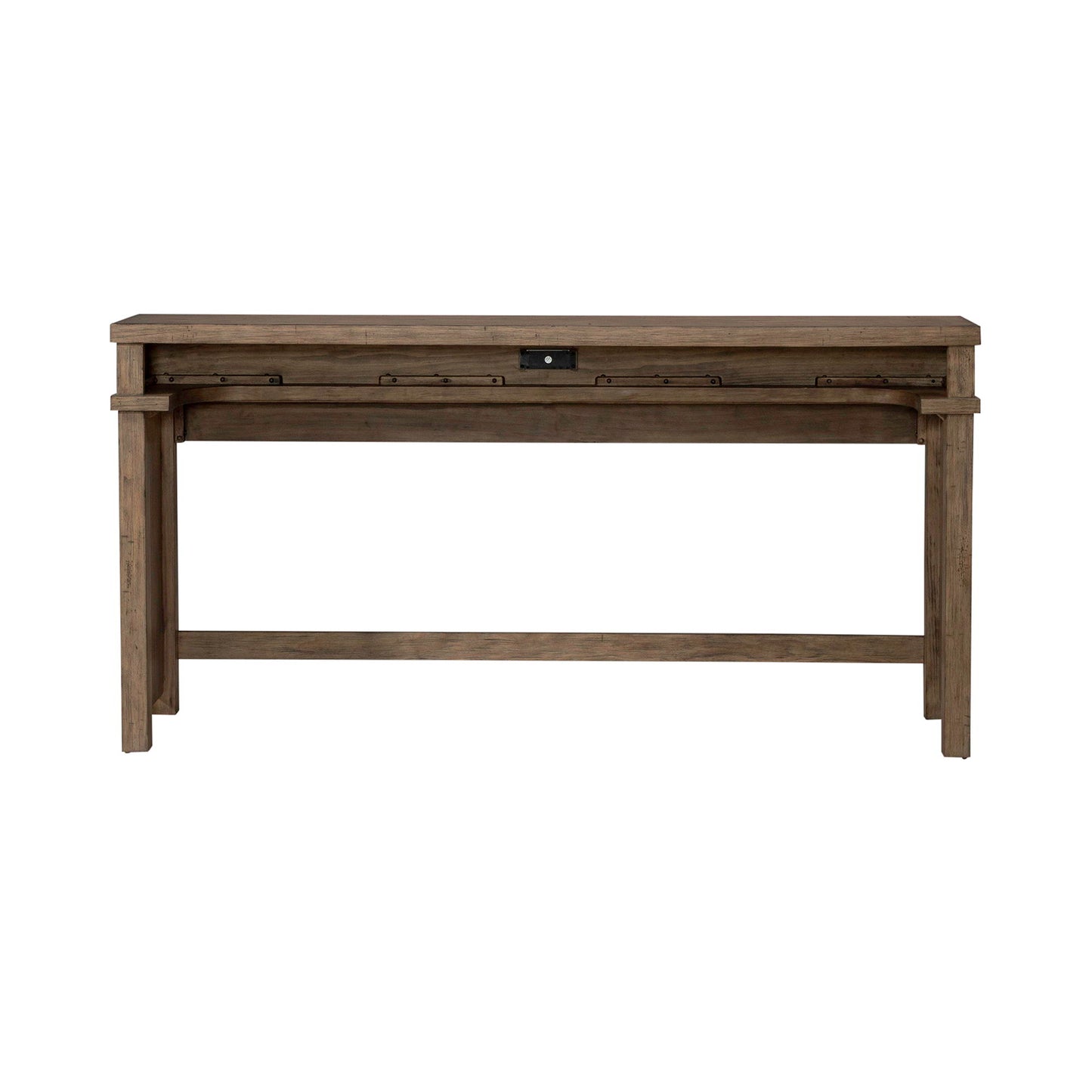 Pinebrook Ridge - Console Bar Table - Light Brown - Hornell Furniture Outlet