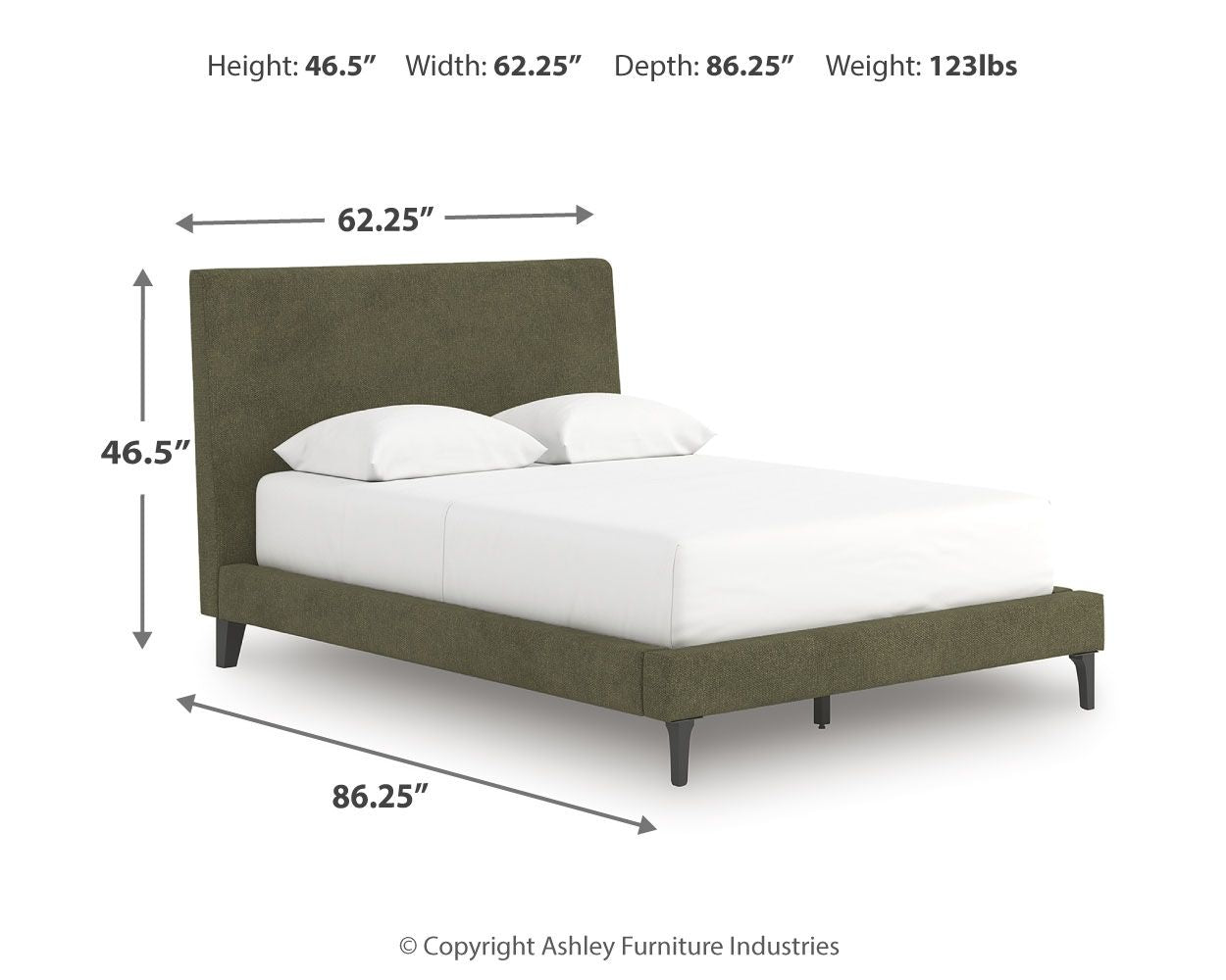 Chirason - Upholstered Bed With Roll Slats - Hornell Furniture Outlet