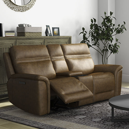 Cooper - Loveseat With Console P3 & Zg - Hornell Furniture Outlet