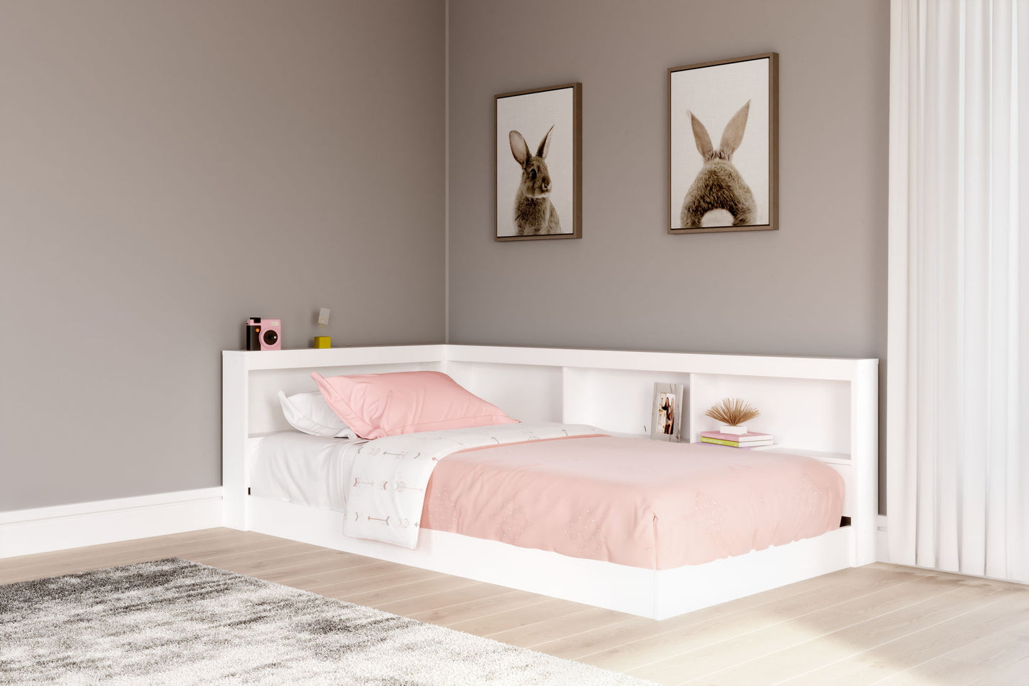 Piperton - Bookcase Storage Bed - Hornell Furniture Outlet