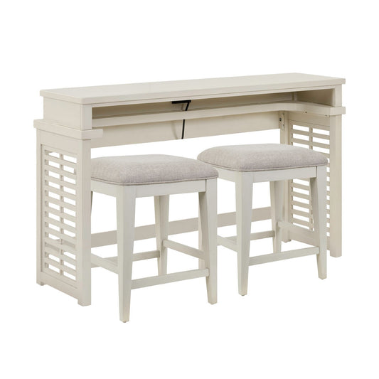 Berkley Square - 3 Piece Console Set - Brown - Hornell Furniture Outlet