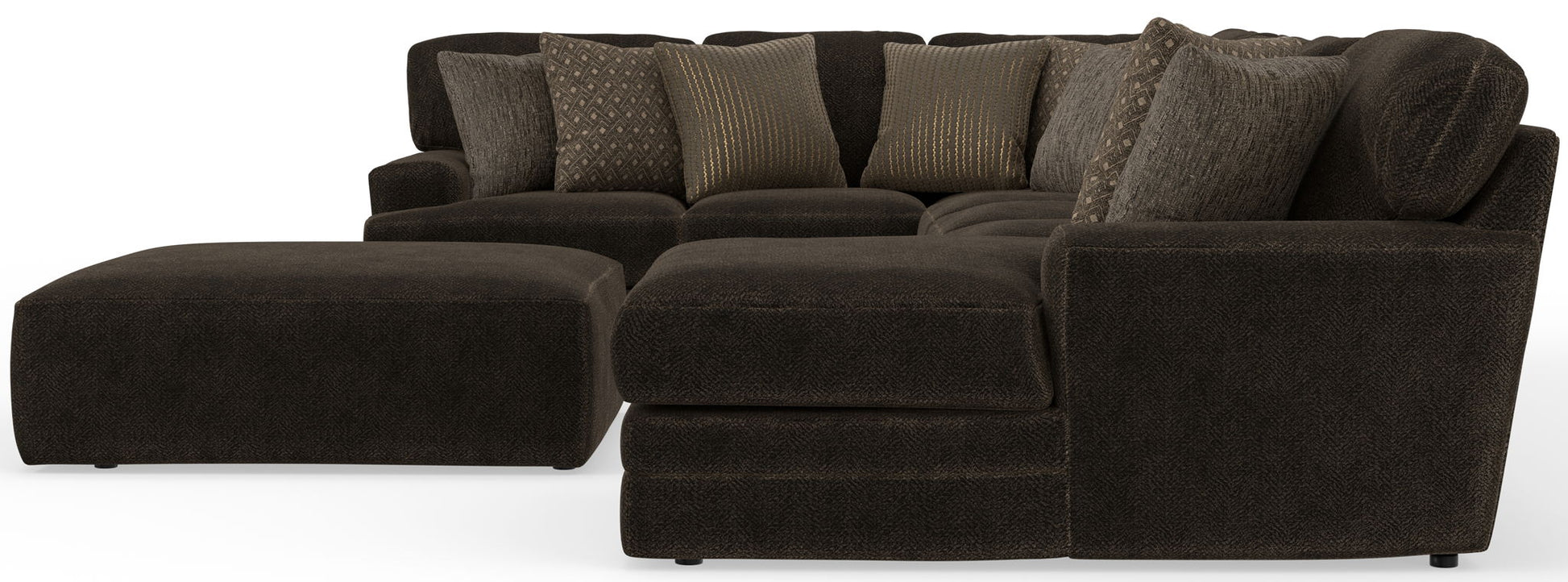 Mammoth - Sectional With Cocktail Ottoman - Hornell Furniture Outlet