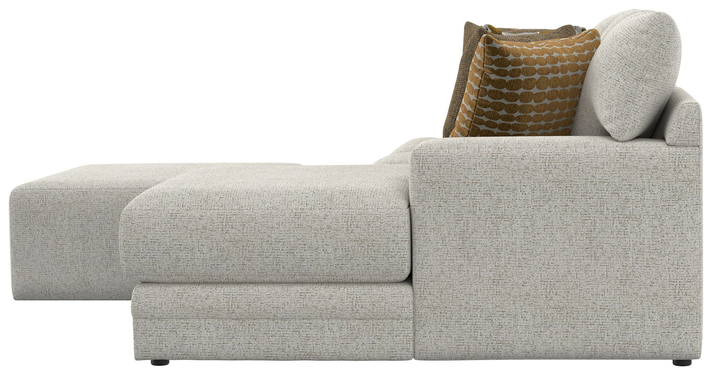 Tori - Sectional With Comfort Coil Seating, Cocktail Ottoman And Accent Pillows Included - Hornell Furniture Outlet