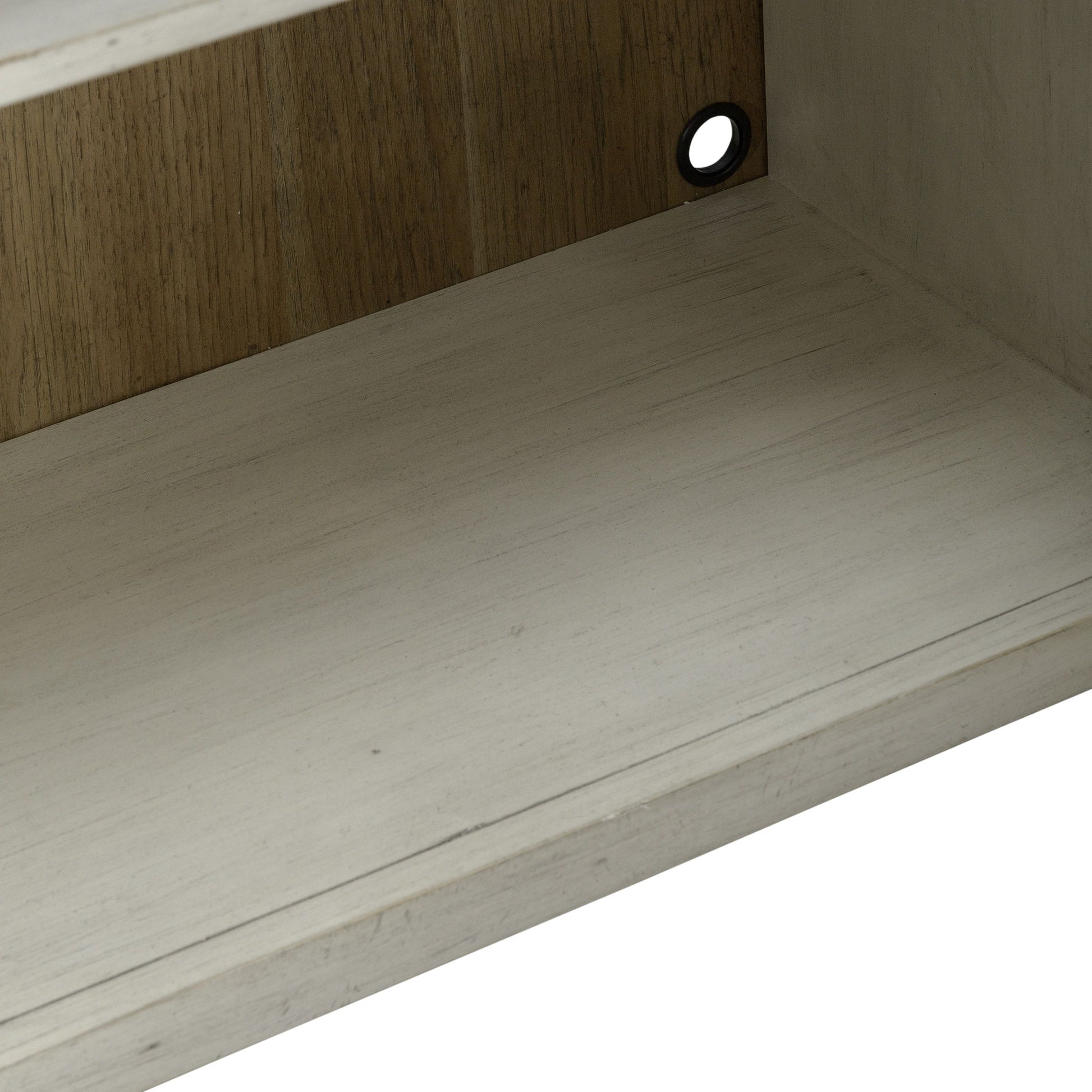 79" Fireplace TV Console - Medium Brown - Hornell Furniture Outlet