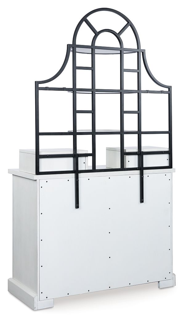 Greddinton - White - Baker's Rack - Hornell Furniture Outlet