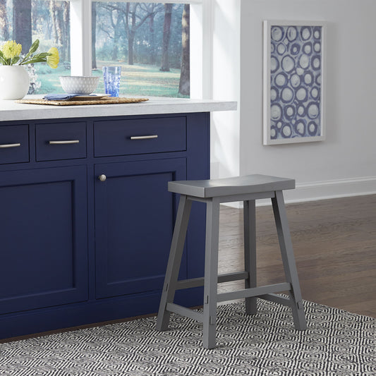 Creations II - 24" Sawhorse Counter Stool - Hornell Furniture Outlet