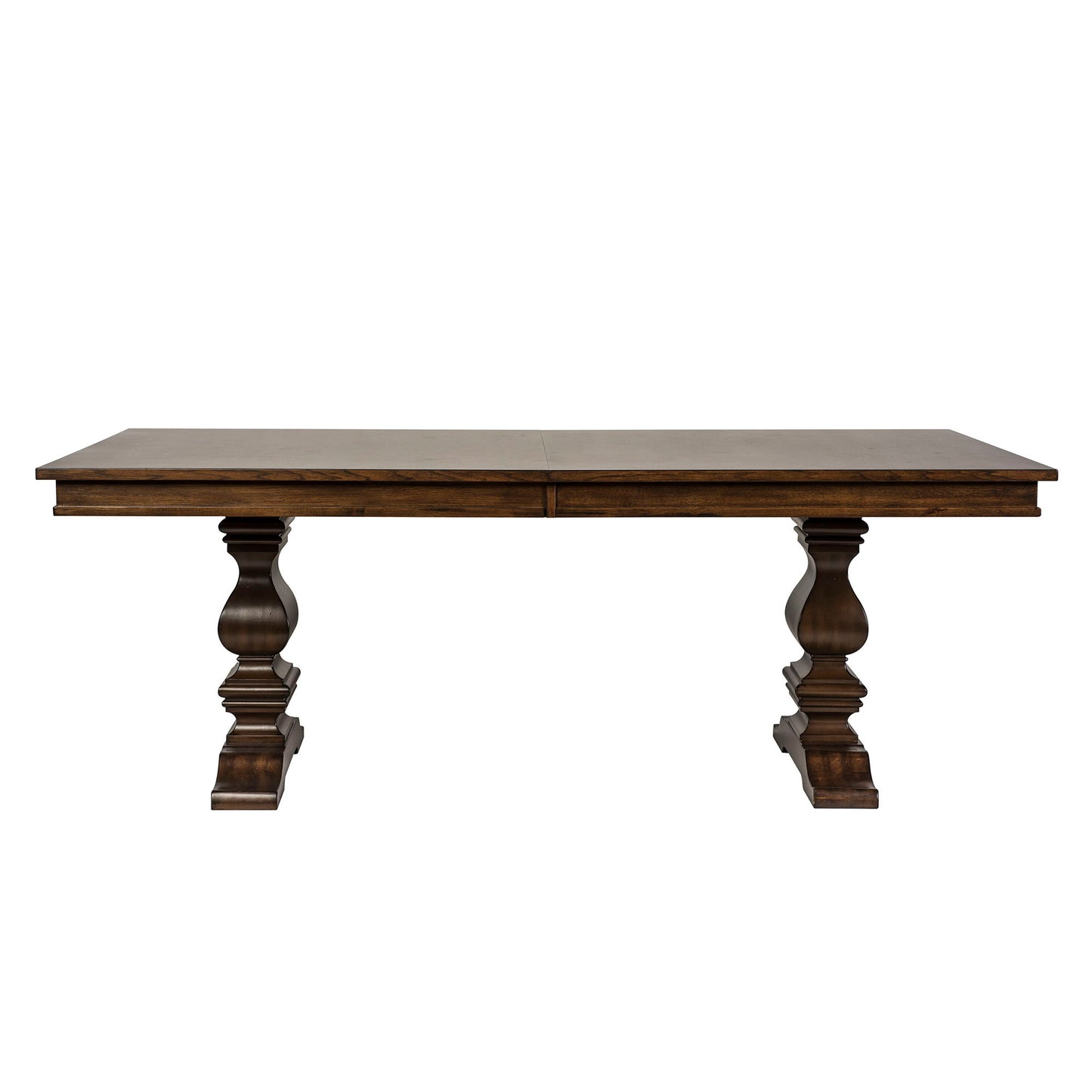 Armand - Trestle Table - Dark Brown - Hornell Furniture Outlet