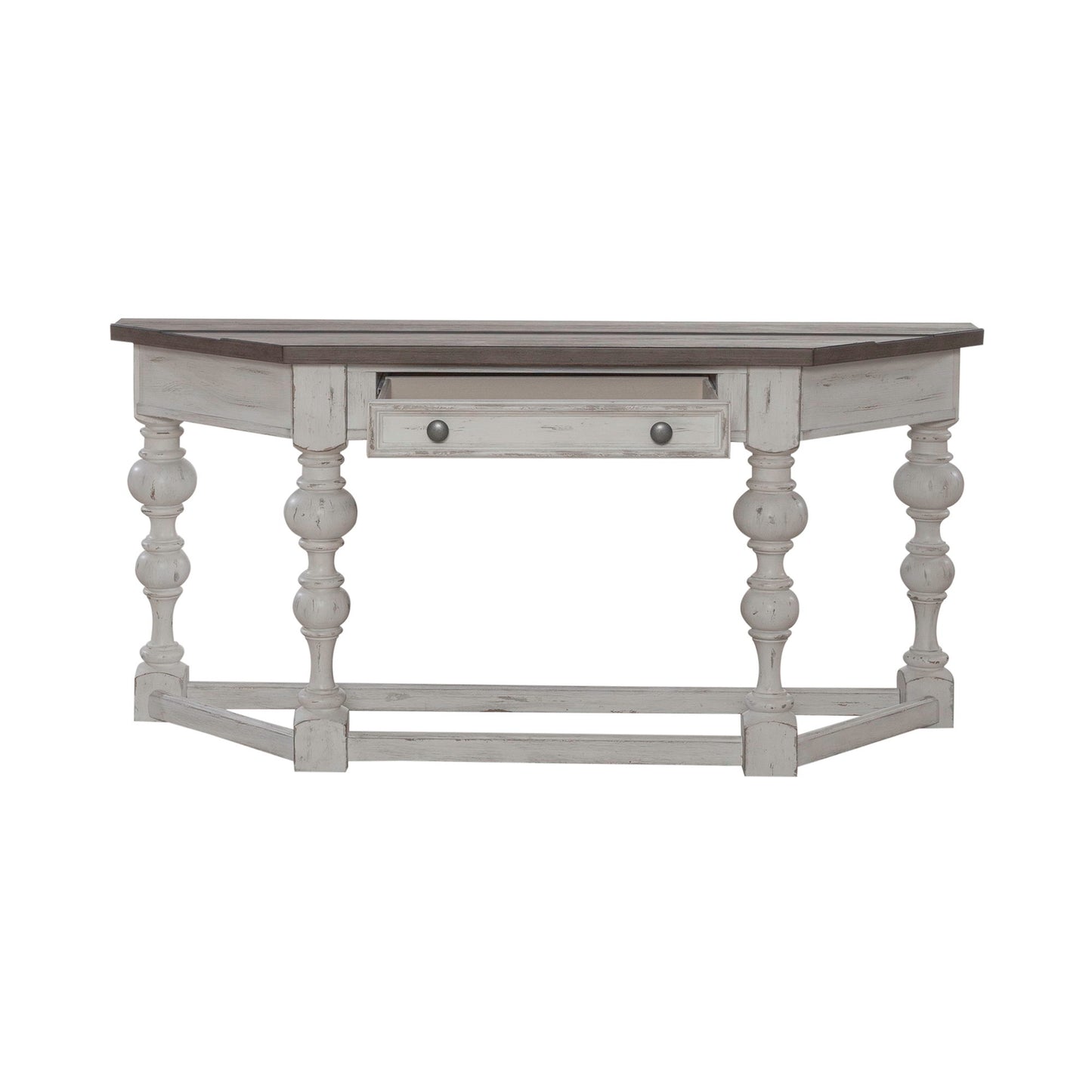 River Place - Accent Console Table - White - Hornell Furniture Outlet