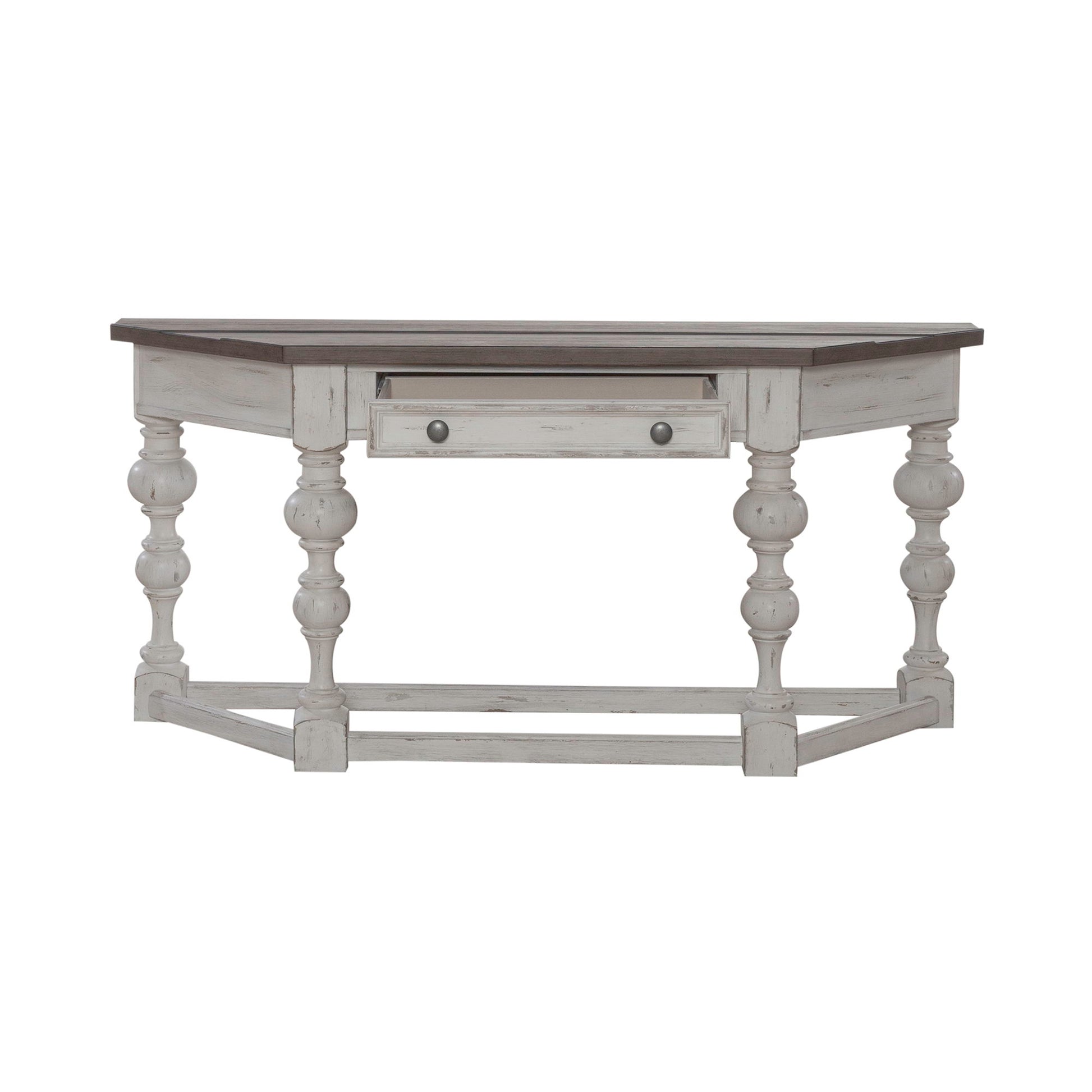 River Place - Accent Console Table - White - Hornell Furniture Outlet