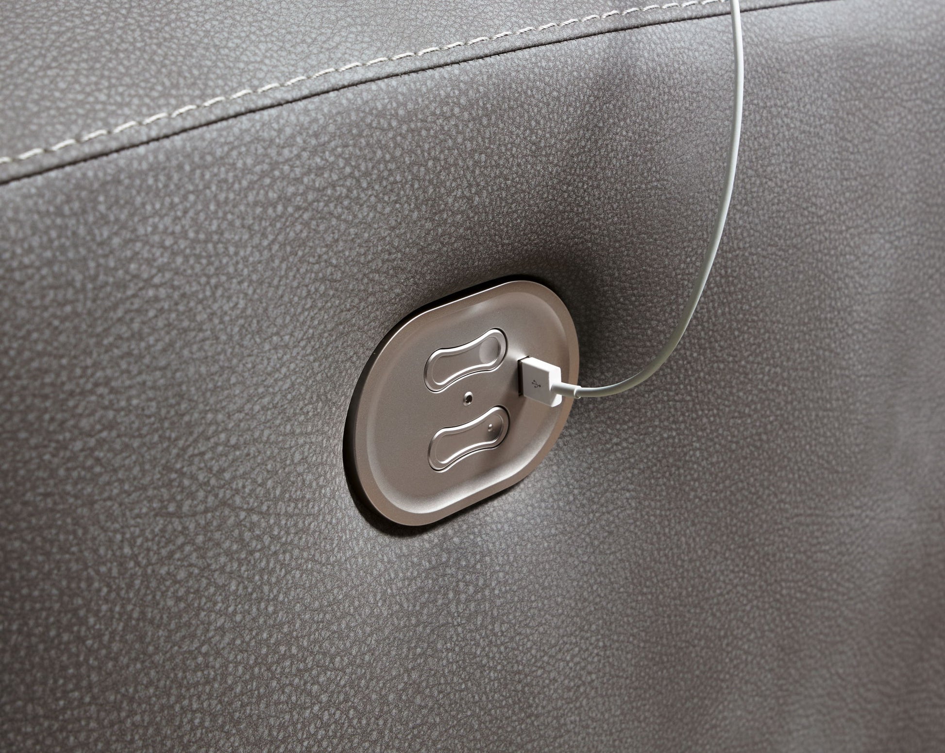 Next - gen Durapella - Power Recliner With Adj Headrest - Hornell Furniture Outlet