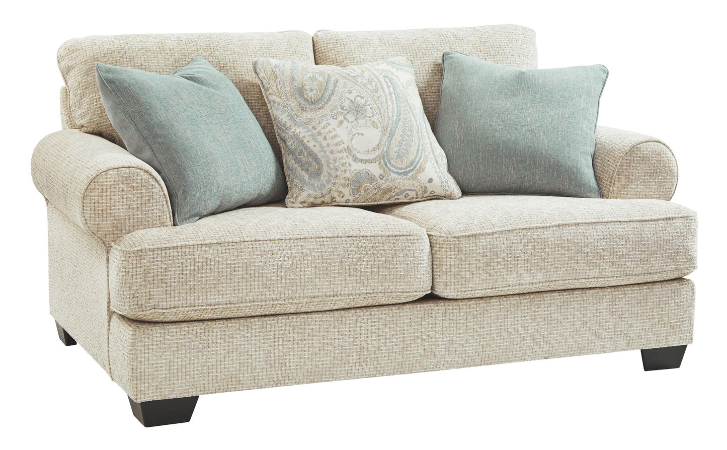 Monaghan - Sandstone - Loveseat - Hornell Furniture Outlet