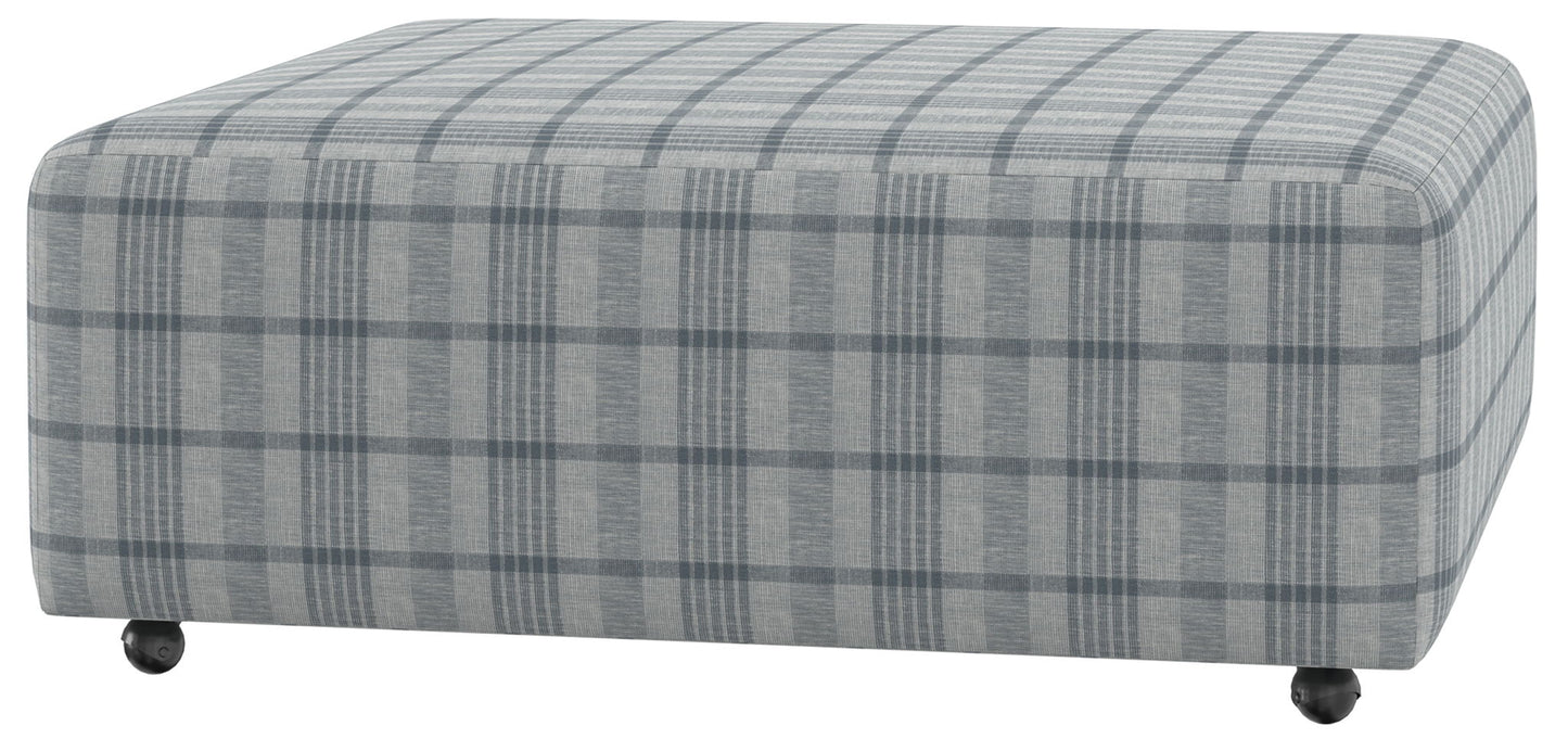 Chappy - Castered Cocktail Ottoman - Hornell Furniture Outlet