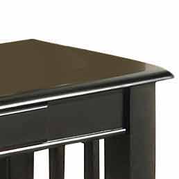 Cassidy - Sofa Table - Black - Hornell Furniture Outlet