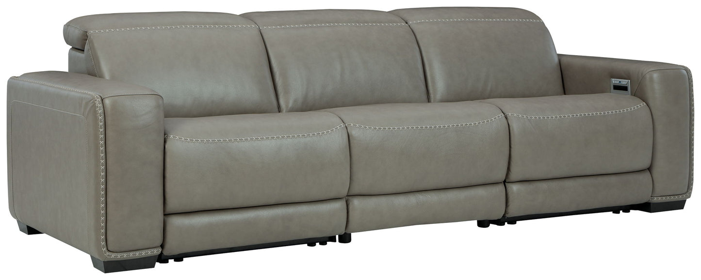 Correze - Power Reclining Sectional - Hornell Furniture Outlet