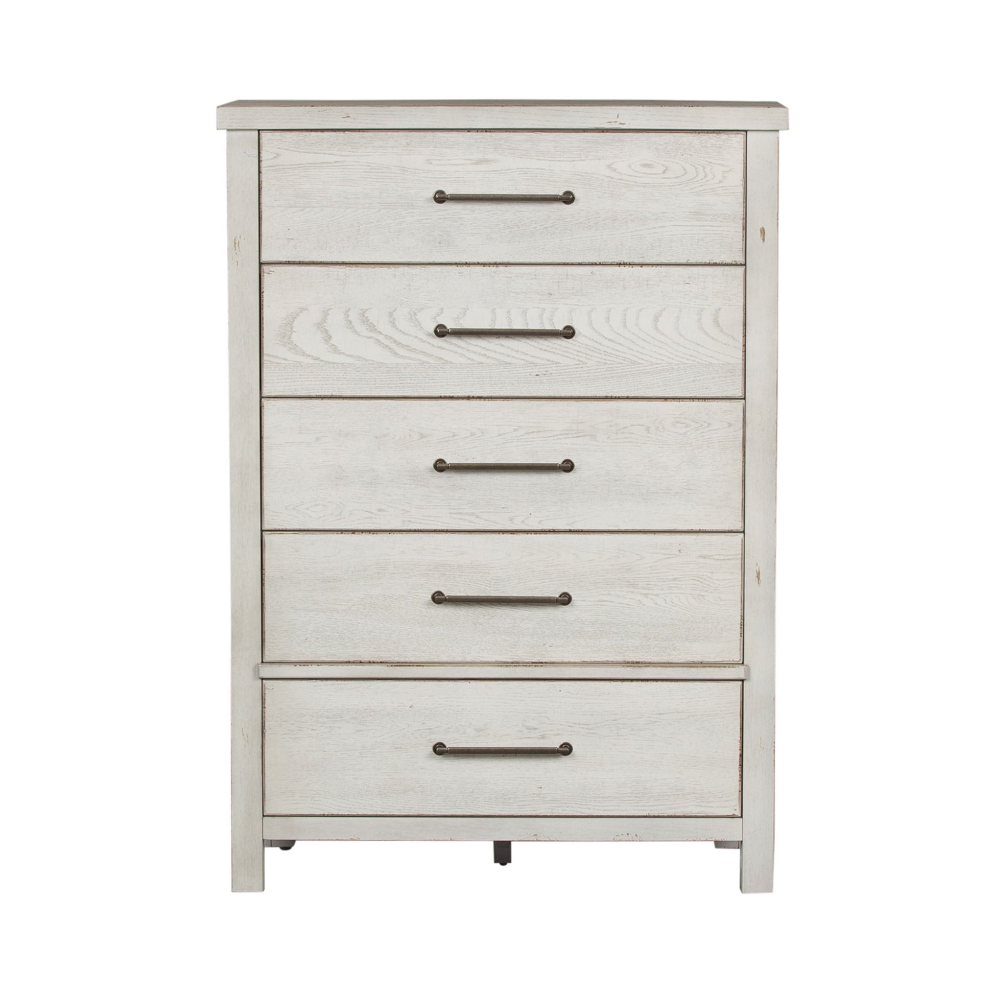 Modern Farmhouse - 5 Drawer Chest - Hornell Furniture Outlet