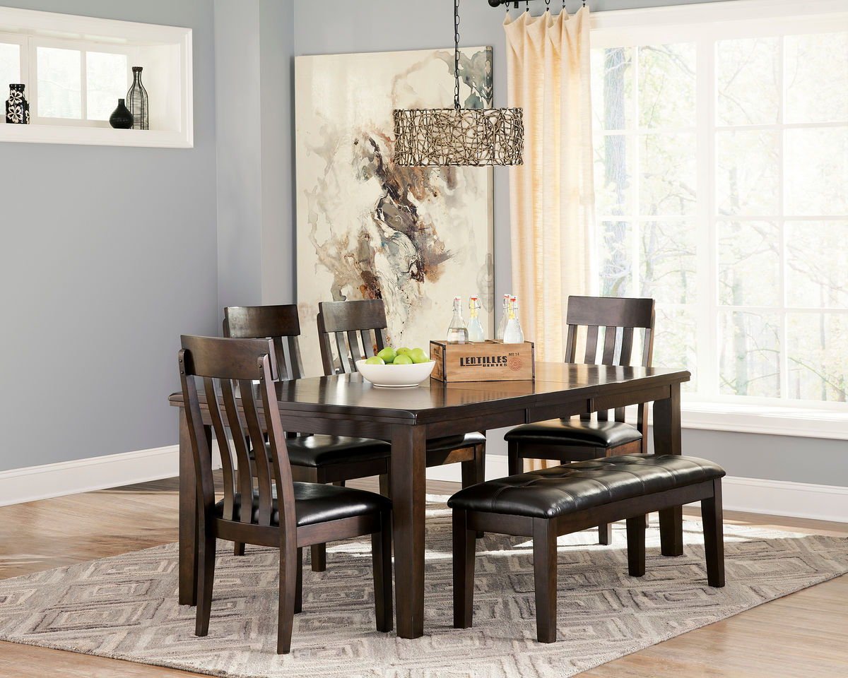 Haddigan - Dining Table With Side Chairs - Hornell Furniture Outlet