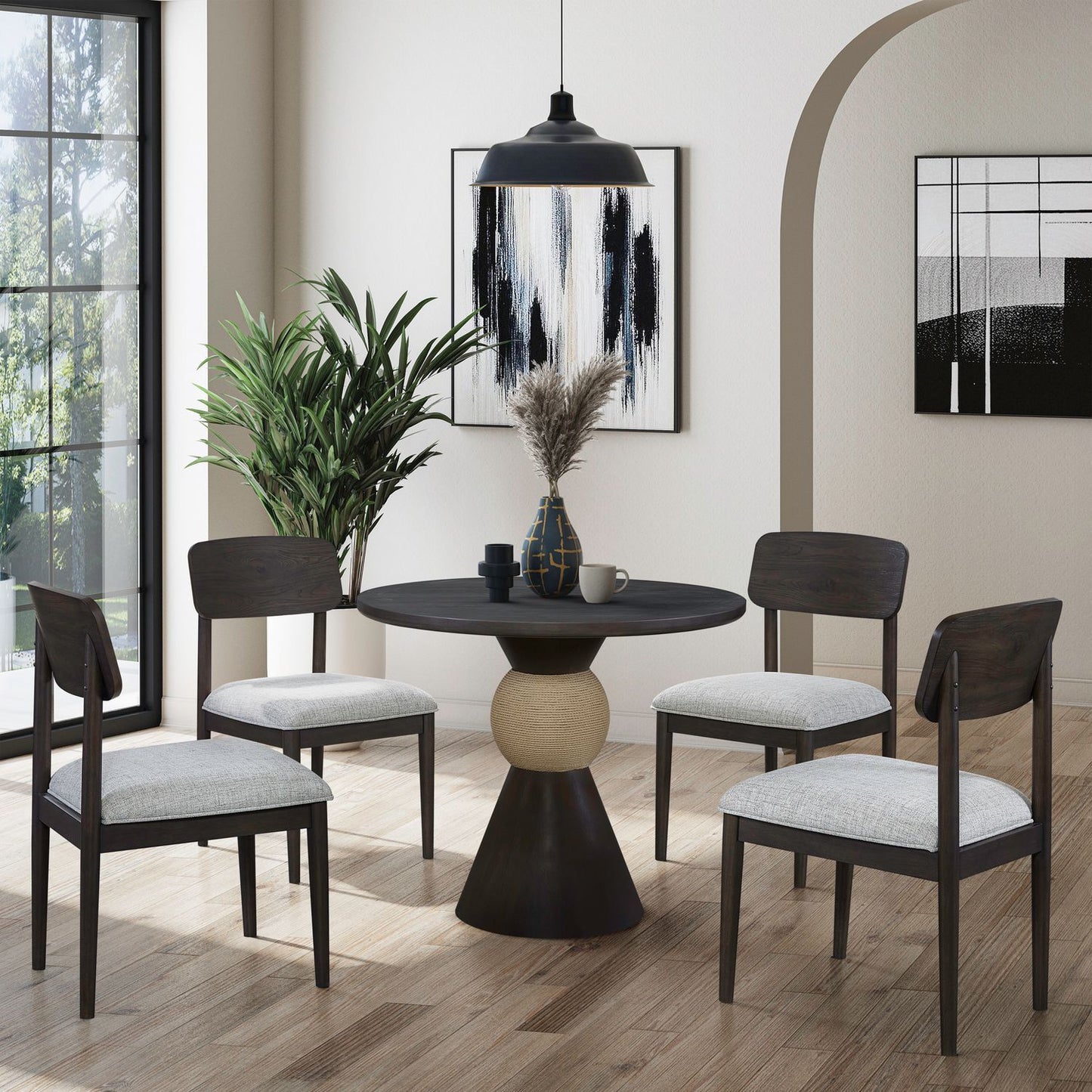 Briarcrest - 36" Round Table Set - Hornell Furniture Outlet