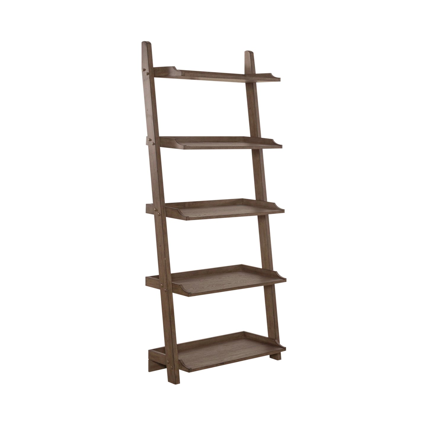Americana Farmhouse - Leaning Pier Bookcase - Light Brown - Hornell Furniture Outlet