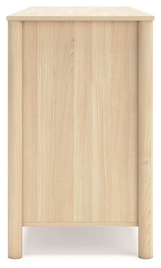 Cabinella - Tan - Six Drawer Dresser - Hornell Furniture Outlet