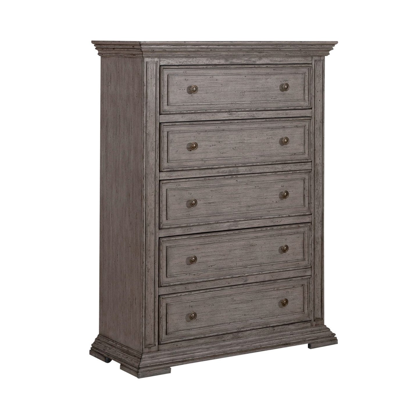 Big Valley - 5 Drawer Chest - Hornell Furniture Outlet
