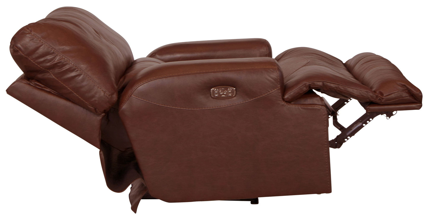 Wembley - Power Headrest With Lumbar Lay Flat Recliner - Hornell Furniture Outlet