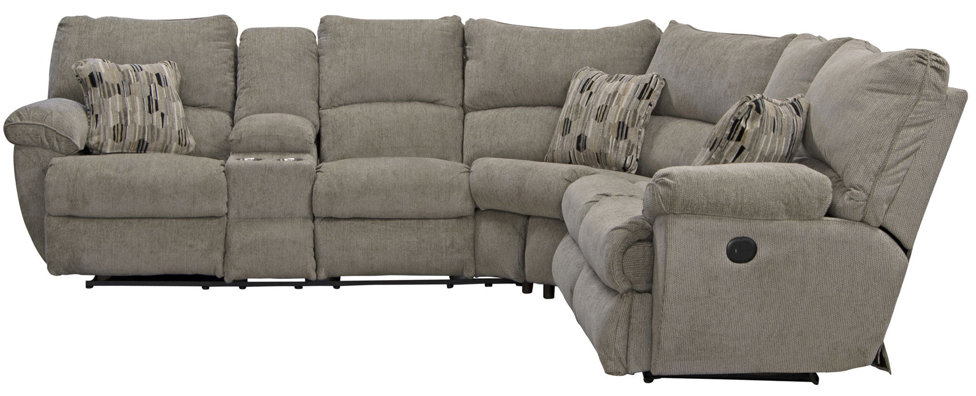 Elliott - Reclining Sectional - Hornell Furniture Outlet