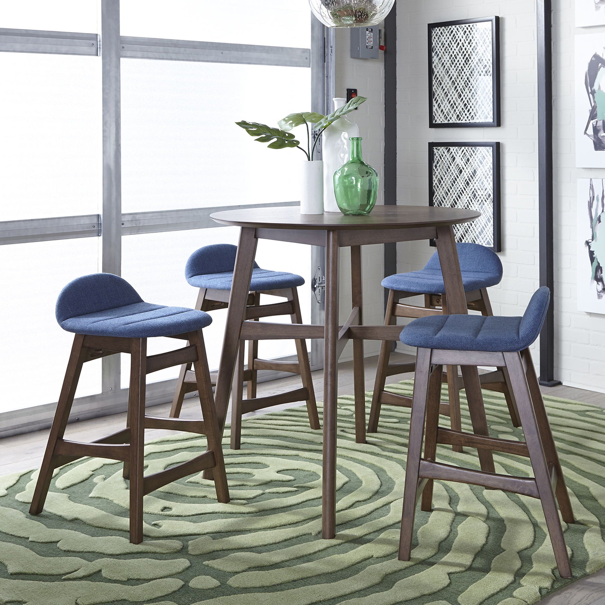 Space Savers - 24" Counter Chair(RTA) - Hornell Furniture Outlet