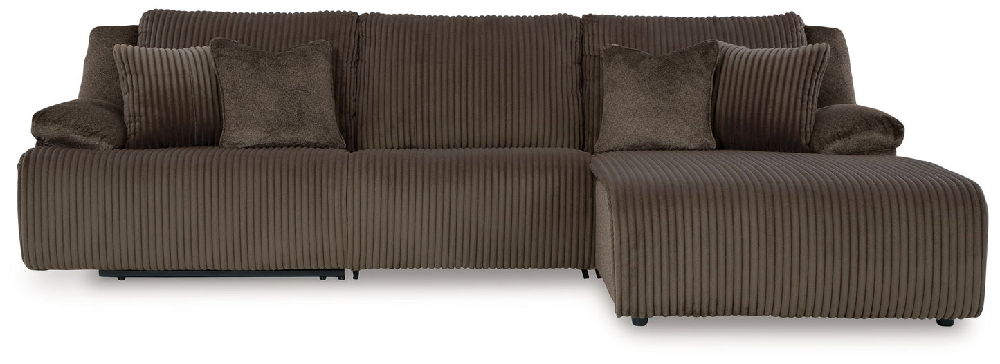Top Tier - Reclining Sectional - Hornell Furniture Outlet