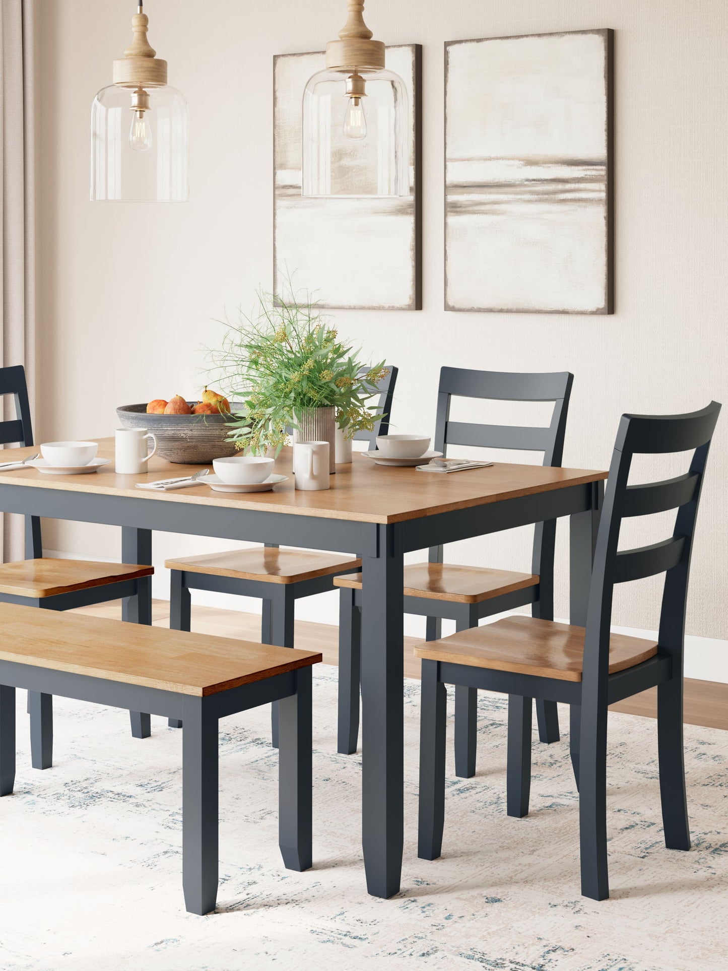 Gesthaven - Dining Room Table Set - Hornell Furniture Outlet