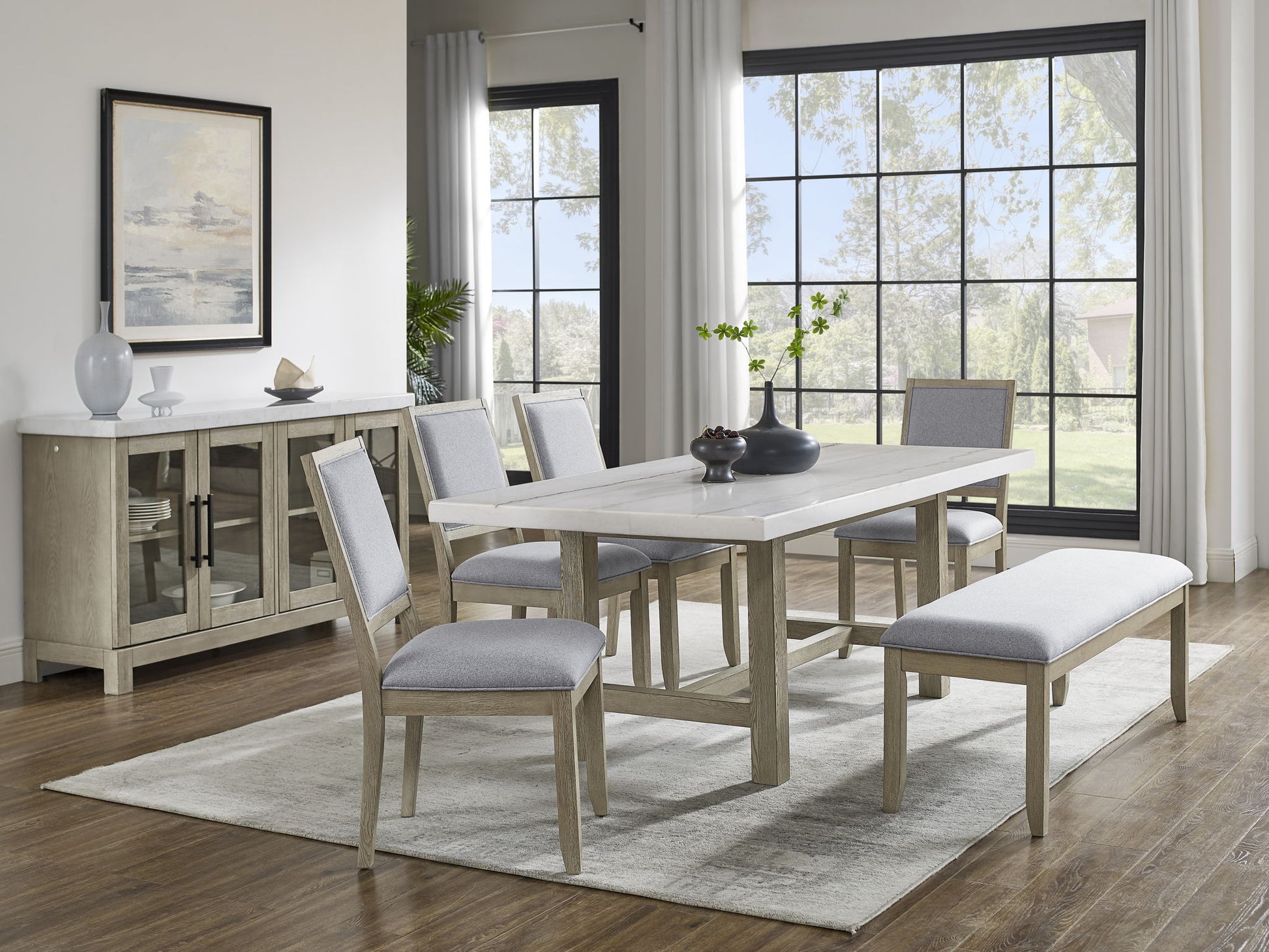Carena - Dining Set With Rectangular Table - Hornell Furniture Outlet