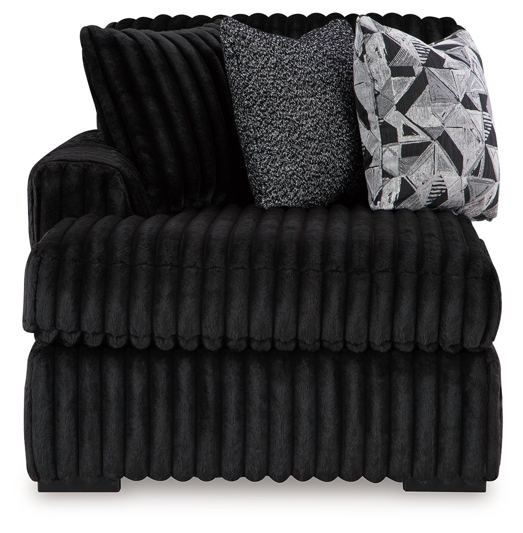 Midnight - Madness - Sectional - Hornell Furniture Outlet