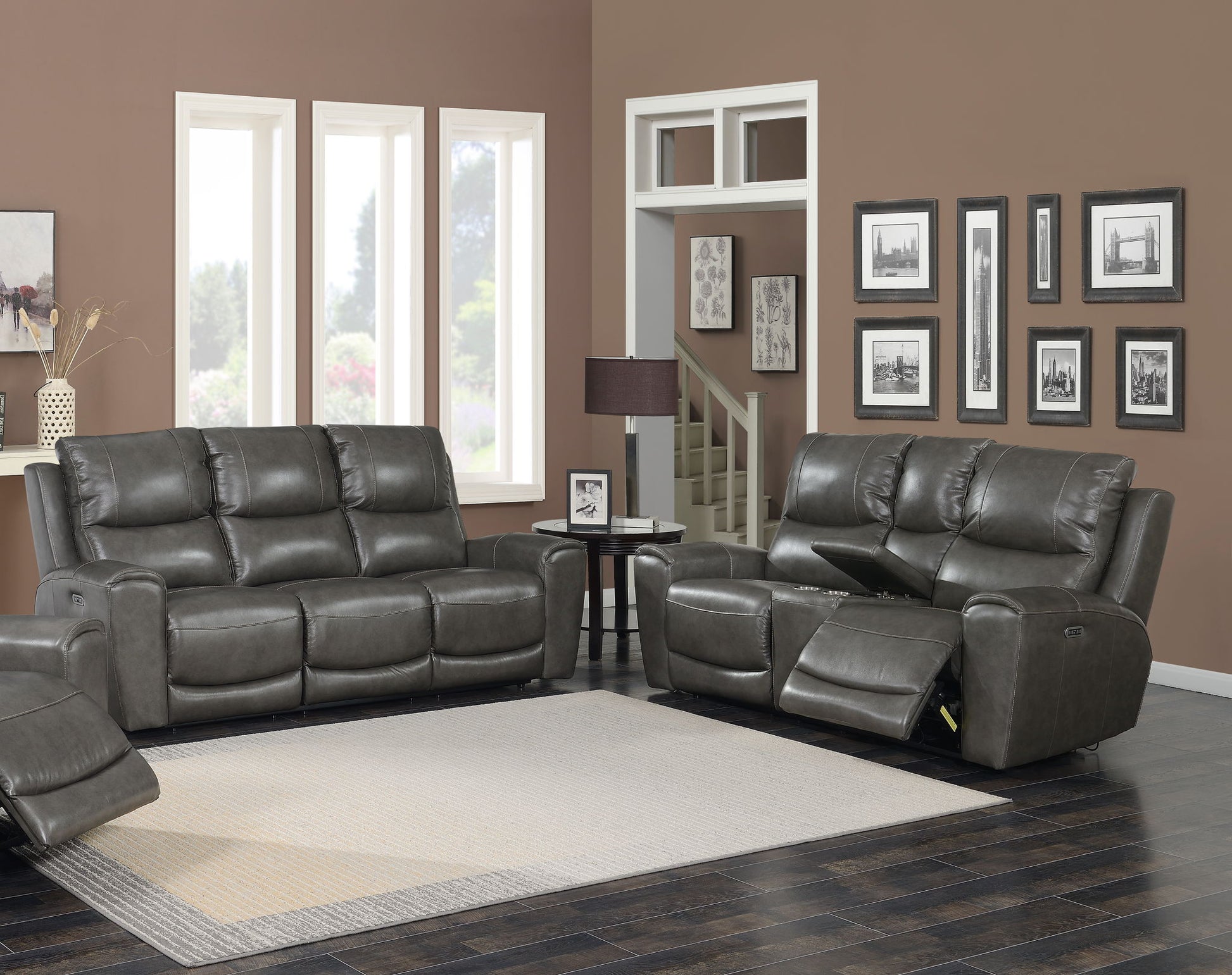 Laurel - Reclining Living Room Set - Hornell Furniture Outlet