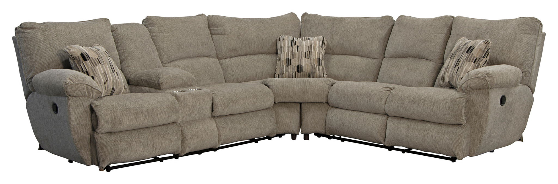 Elliott - Reclining Sectional - Hornell Furniture Outlet