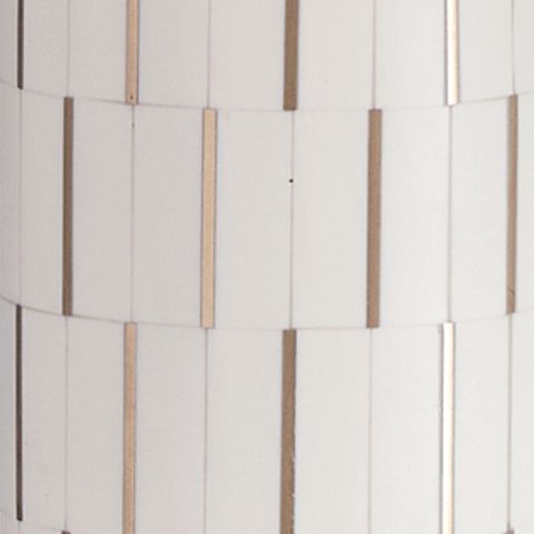 Faridworth - White / Gold Finish - Poly Table Lamp - Hornell Furniture Outlet