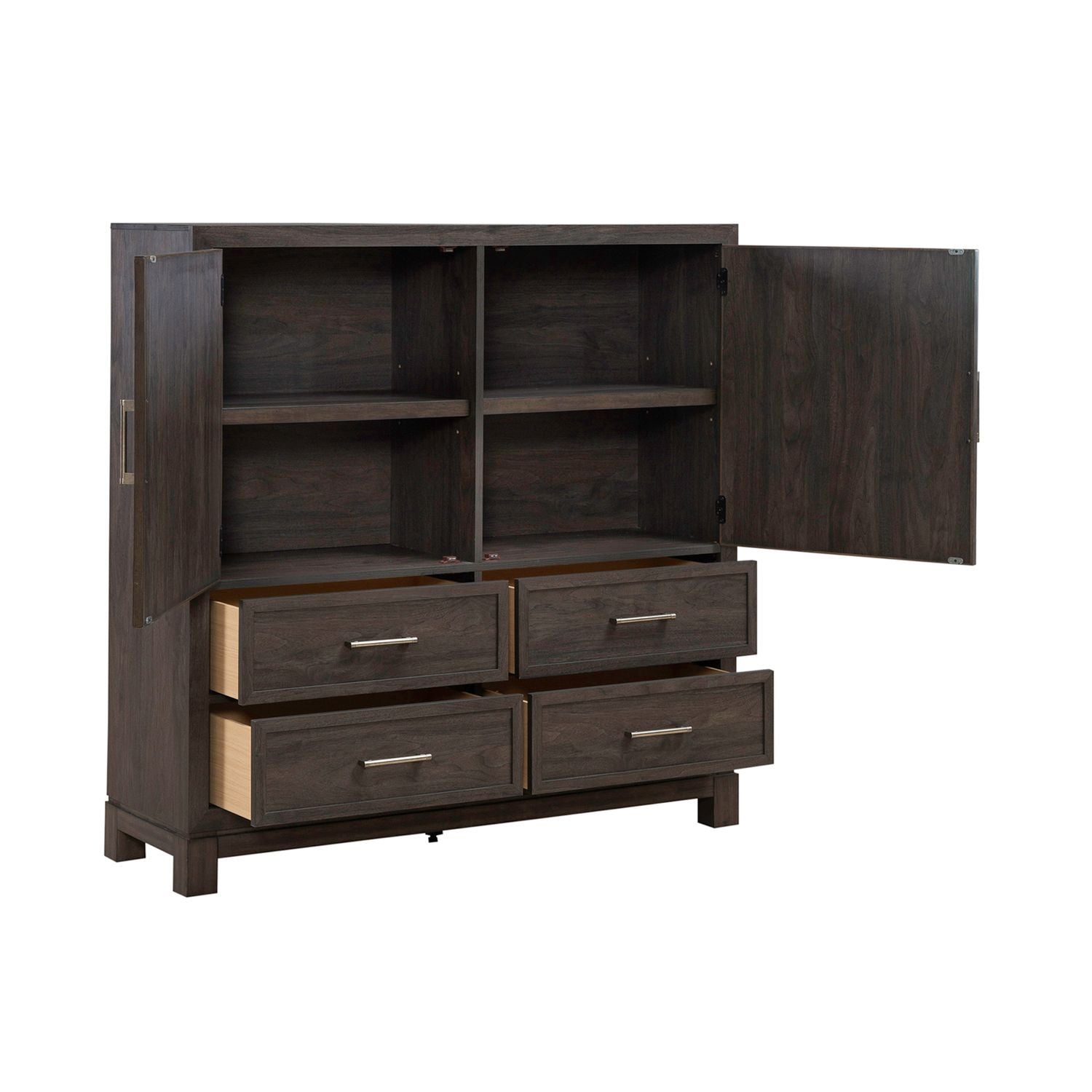 Modern Edge - Dressing Chest - Brown - Hornell Furniture Outlet