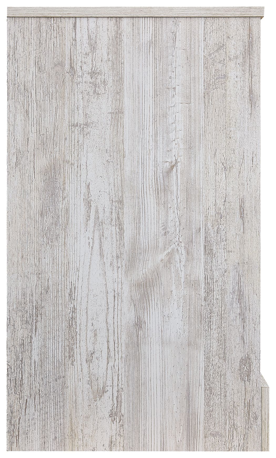 Paxberry - Whitewash - Six Drawer Dresser - Vinyl - Wrapped - Hornell Furniture Outlet