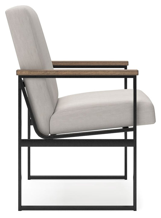 Montia - Light Brown - Home Office Desk Chair - Hornell Furniture Outlet