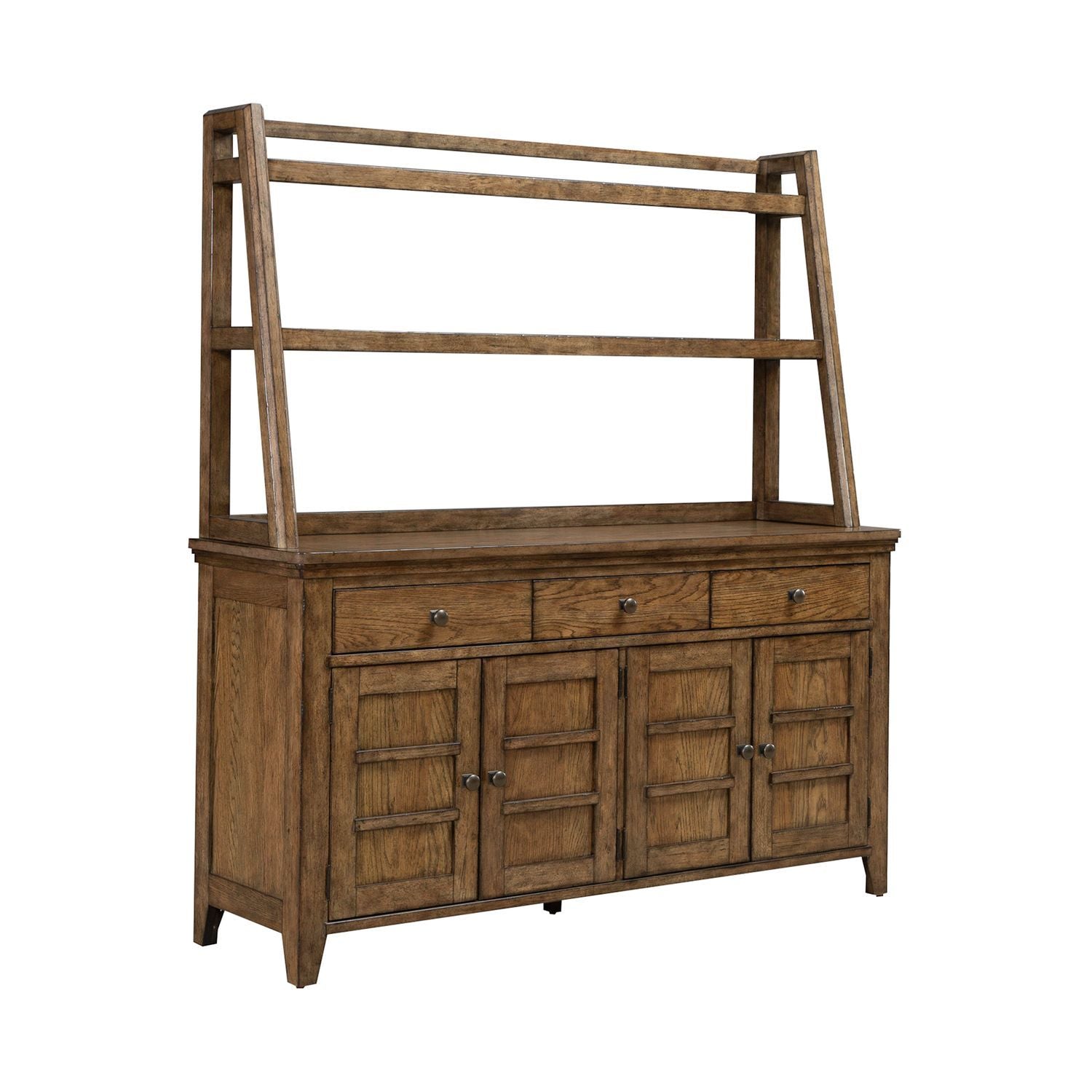 Carolina Park - Server & Hutch - Brown - Hornell Furniture Outlet